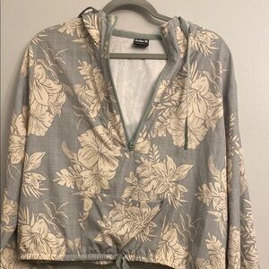 Hurley Gray Floral Women's Jacket